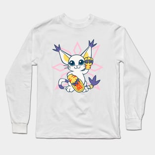 Lucky Gatomon Long Sleeve T-Shirt